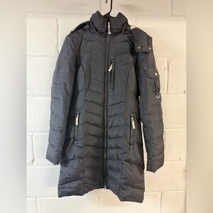 Eddie Bauer Women's Dark Gray Puffer Jacket